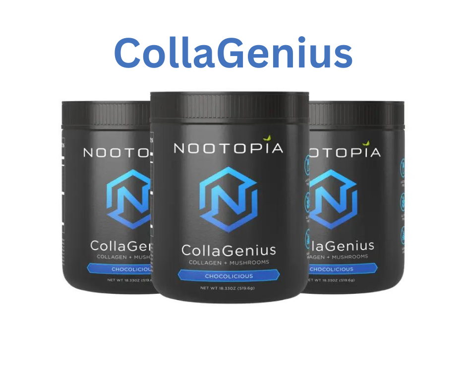 CollaGenius Mushroom Collagen Supplement